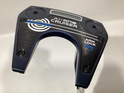 【中古】 オデッセイ Ai-ONE CRUISER #7 ARM LOCK DB 39インチ パター PT STROKE LAB 140 スチール (フレックスその他) メンズ 男性用 右利き 右用 Cランク ゴルフクラブ