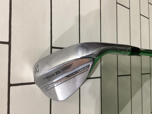 TITLEIST - 【中古】 タイトリスト VOKEY SPIN MILLED SM10 ツアークロム 52°/12°F ウェッジ WG Dynamic Gold (フレックスS) メンズ 男性用 右利き 右用 Cランク ゴルフクラブ