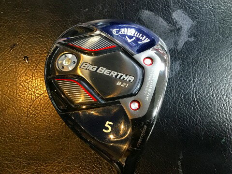 【中古】 キャロウェイ BIG BERTHA B21 5W フェアウェイウッド FW Speeder EVOLUTION for CW(B21 FW) (フレックスR) メンズ 男性用 右利き 右用 Cランク ゴルフクラブ