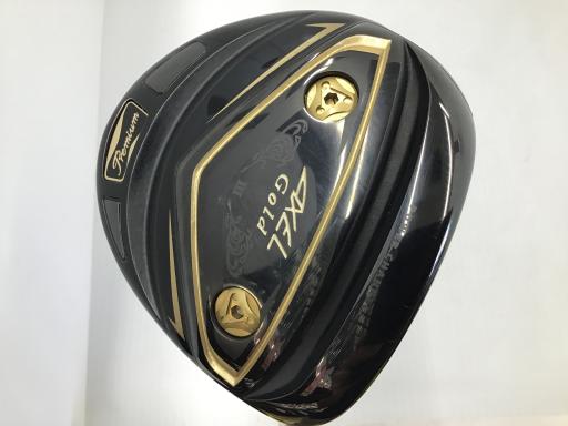 中古 Cランク （フレックスR） つるや AXEL　Gold　Premium　III　3W AXEL　Gold　Premium　III(フェアウェイ) R 男性用 右利き フェアウェイウッド FW