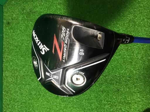 中古 Cランク （フレックスS） ダンロップ SRIXON Z725 LIMITED MODEL 9.5° 純正特注シャフト S 男性用 右利き ドライバー DR