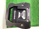 【中古】 テーラーメイド Spider GTx TRUSS BLACK TM2 33インチ パター PT スチール (フレックスその他) メンズ 男性用 右利き 右用 Cランク ゴルフクラブ(4)