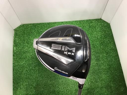 【中古】 テーラーメイド SIM MAX 9° ドライバー DR TENSEI BLUE TM50(DR) (フレックスS) メンズ 男性用 右利き 右用 Cランク ゴルフクラブ