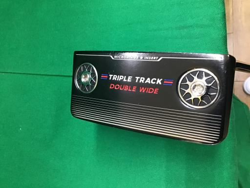 中古 Cランク （フレックスその他） オデッセイ TRIPLE　TRACK　DOUBLE　WIDE　31インチ　レディース STROKE　LAB　BLACK その他 レディース 右利き パター PT