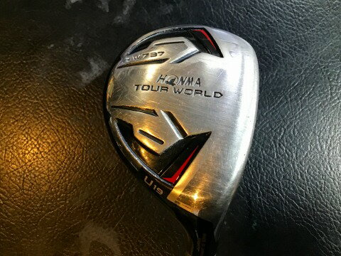 【中古】 本間ゴルフ TOUR WORLD TW737 19° ユーティリティ UT VIZARD IN-U65 (フレックスその他) メンズ 男性用 右利き 右用 Cランク ゴルフクラブ