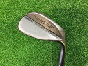 中古 Cランク （フレックスS） タイトリスト VOKEY SPIN MILLED SM8 ジェットブラック 56°/12°D MCI 100 S 男性用 右利き ウェッジ WG