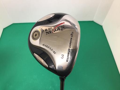 タイプ男性用利き手右利き商品コード2100402487657クラブ種別フェアウェイウッドメーカー名ゴルフパートナー商品名NEXGEN　NF−801　3W発売年2008シャフトNEXGEN　A．C．F（フェアウェイ）シャフト材質カーボンメーカーフレックスSフレックスSクラブセット組合せ内容クラブセット本数0クラブセット不足本数0クラブセット実本数0総合ランク&nbsp;ランクについて傷状態：ヘッド上部C傷状態：フェースC傷状態：ヘッド下部C傷状態：シャフトB傷状態：グリップオリジナル外 良好傷状態：ヘッドカバーヘッドカバー無し査定特記・商品状態&nbsp;メーカーカタログ情報となりますので、実商品と異なる場合がございます。ヘッドロフト角(°)15ヘッド体積(cc)185シャフト長(インチ)43クラブ重量(g)320店舗名R16木更津店住所千葉県木更津市請西1-17-1電話番号0438-30-6870ゴルフパートナーNEXGEN　NF-801　3W
