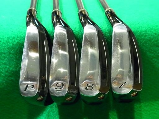 【中古】 プロギア egg(2015) 4S アイアンセット IR eggオリジナルカーボン (フレックスSR) メンズ 男性用 右利き 右用 Cランク ゴルフクラブ
