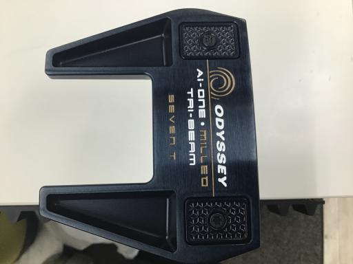 【中古】 オデッセイ Ai-ONE・MILLED TRI-BEAM SEVEN T 34インチ パター PT STROKE LAB 90 スチール (フレックスその他) メンズ 男性用 右利き 右用 Bランク ゴルフクラブ