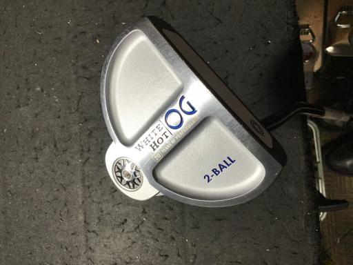【中古】 オデッセイ WHITE HOT OG 2-BALL 32インチ レディース(ブルー) パター PT STROKE LAB (フレックスその他) レディ...