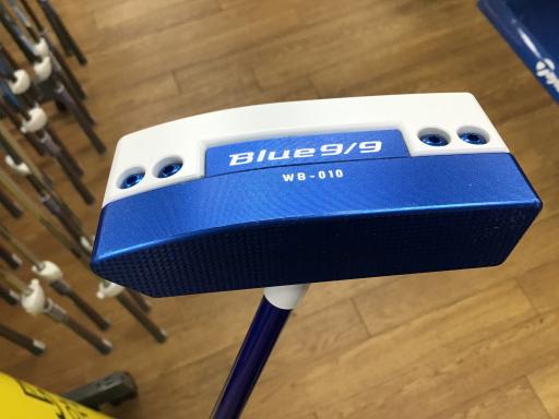 【中古】 キャスコ Blue 9/9 WB-010 34インチ パター PT オリジナルカーボン (フレックスその他) メンズ 男性用 右利き 右用 Bランク ゴルフクラブ