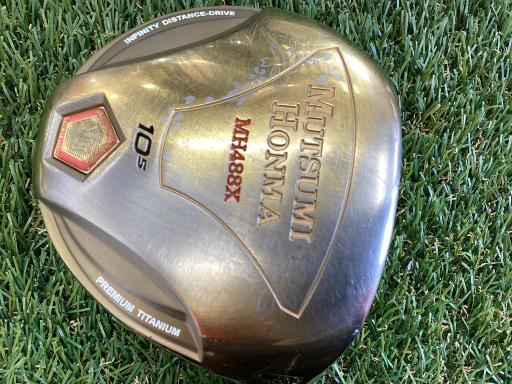 【中古】 特価メーカー MUTSUMI HONMA MH488X 10.5° ドライバー DR オリジナルカーボン (フレックスSR)..