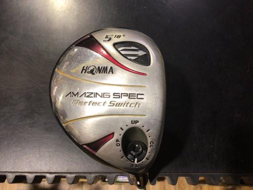 【中古】 本間ゴルフ Perfect Switch 5W フェアウェイウッド FW Perfect Switch(FW/UT) (フレックスR) ..