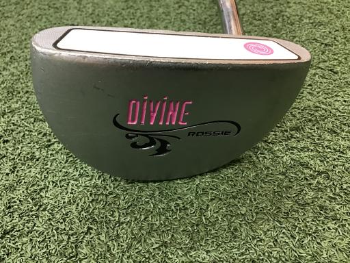 【中古】 オデッセイ DIVINE LINE(ピンク) ROSSIE 32インチ レディース パター PT スチール (フレックスその他) レディース 女性用 ...