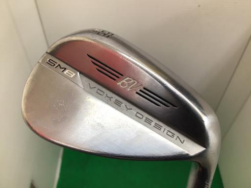 【中古】 タイトリスト VOKEY SPIN MILLED SM8 ツアークロム 56°/14°F ウェッジ WG NS PRO MODUS3 TOUR105 (フレックスS) メンズ 男性用 右利き 右用 Cランク ゴルフクラブ