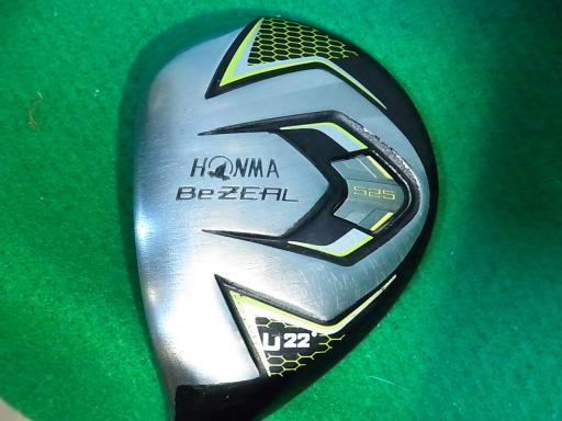 【中古】 本間ゴルフ Be ZEAL 525 22° レフティ ユーティリティ UT VIZARD for Be ZEAL(ユーティリティ) (フレックスR) メンズ 男性用 左利き レフティ 左用 Cランク ゴルフクラブ