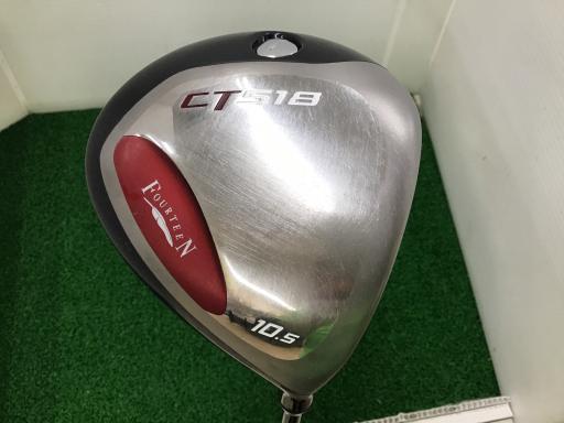 【中古】 フォーティーン CT-518 10.5° ドライバー DR TS-717d (フレックスX) メンズ 男性用 右利き 右用 Cランク ゴルフクラブ