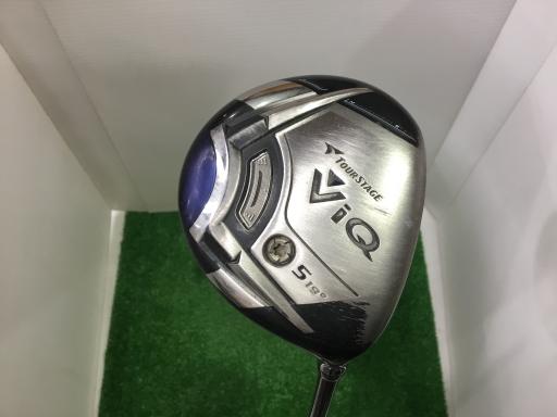 【中古】 ブリヂストン TOURSTAGE ViQ(2012) 5W フェアウェイウッド FW VT-501W (フレックスR) メンズ 男性用 右利き 右用 Cランク ゴルフクラブ