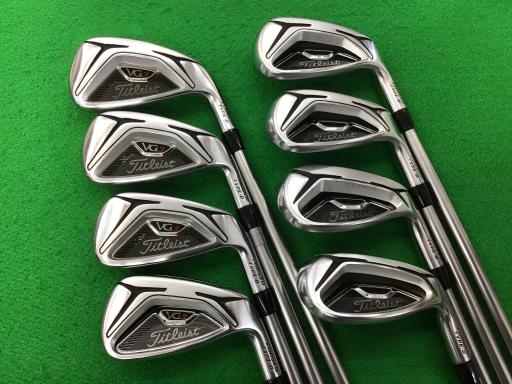 中古 Cランク （フレックスS） タイトリスト Titleist　VG3(2018)　TYPE-D　9S Titleist　VG　I(2018) S 男性用 右利き アイアンセット..