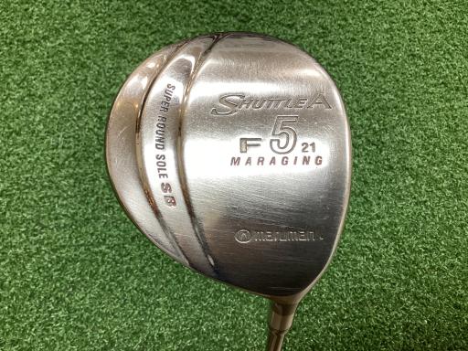 【中古】 マジェスティゴルフ(旧マルマン) SHUTTLE A TypeF F5 レディース フェアウェイウッド FW SHUTTLE A TypeF (フレックスL) レディース 女性用 右利き 右用 Cランク ゴルフクラブ