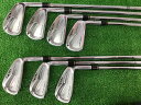 【中古】 本間ゴルフ TOUR WORLD TW717V FORGED 8S アイアンセット IR 純正特注シャフト (フレックスS) メンズ 男性用 右利き ...