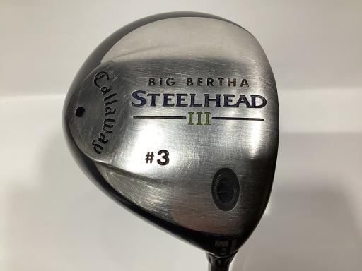 【中古】 キャロウェイ BIG BERTHA STEELHEAD III 3W 