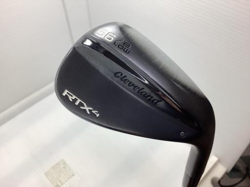 【中古】 クリーブランド Cleveland RTX-4 ブラックサテン 56°/08° LOW ウェッジ WG NS PRO MODUS3 TOUR120 (フレックスS) メンズ 男性..