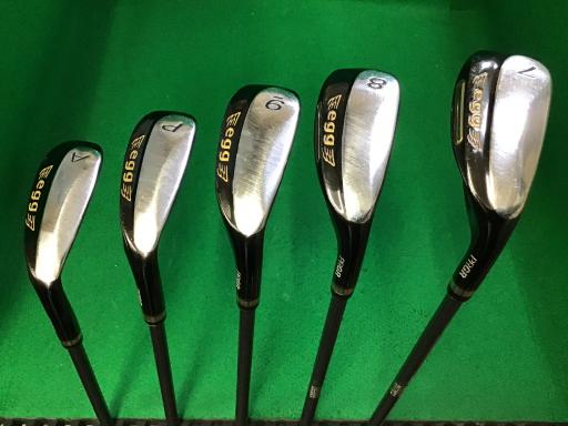 【中古】 プロギア egg(2014) 6S アイアンセット IR eggオリジナルカーボン (フレックスR) メンズ 男性用 右利き 右用 Cランク ゴルフクラブ