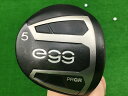 【中古】 プロギア egg(2019) 5W フェアウェイウッド FW eggオリジナルカーボン (フレックスSR) メンズ 男性用 右利き 右用 Cランク ゴルフクラブ