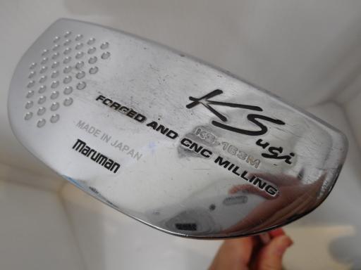 【中古】 マジェスティゴルフ(旧マルマン) KS 163M 34インチ パター PT スチール (フレックスその他) メンズ 男性用 右利き 右用 Cランク ゴルフクラブ