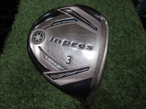 YAMAHA - 【中古】 ヤマハ inpres UD+2(2019) 3W フェアウェイウッド FW TMX-419F (フレックスSR) メンズ 男性用 右利き 右用 Cランク ゴルフクラブ