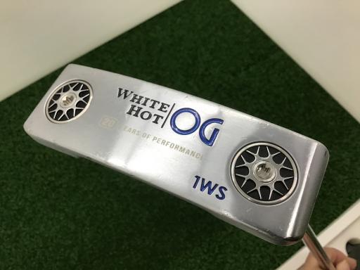 【中古】 オデッセイ WHITE HOT OG #1WS 32インチ レディース(ブルー) パター PT スチール (フレックスその他) レディース 女性用 右...