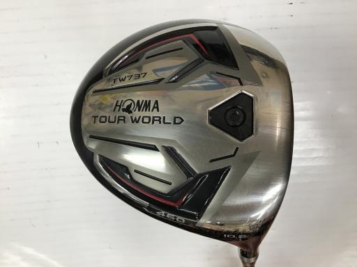 中古 Cランク （フレックスS） 本間ゴルフ TOUR　WORLD　TW737　460　10.5° VIZARD　EX-C65 S 男性用 右利き ドライバー DR