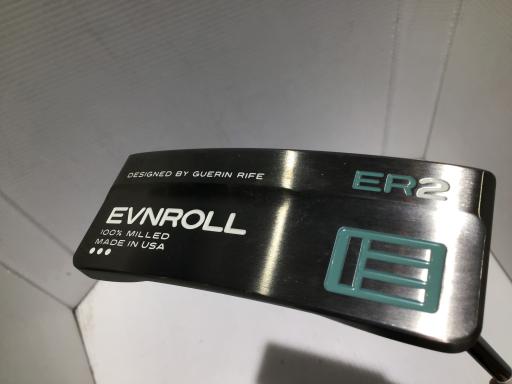 中古 Cランク （フレックスその他） EVNROLL EVNROLL　ER2　32インチ　レディース(TOURTAC赤) スチール その他 レディース 右利き パター PT