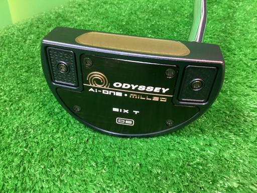 Rakuten - 【中古】 オデッセイ Ai-ONE・MILLED SIX T 34インチ パター PT STROKE LAB 90 スチール (フレックスその他) メンズ 男性用 右利き 右用 Cランク ゴルフクラブ
