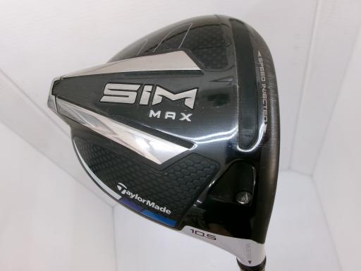 【中古】 テーラーメイド SIM MAX 10.5° ドライバー DR Speeder 661 EVOLUTION VI (フレックスS) メンズ 男性用 右利き 右用 Cランク ゴルフクラブ