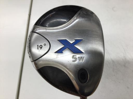 【中古】 キャロウェイ X フェアウェイウッド 5W(19°) USA フェアウェイウッド FW Callaway Golf Graphite (Fujikura) (フレックスS) メンズ 男性用 右利き 右用 Cランク ゴルフクラブ