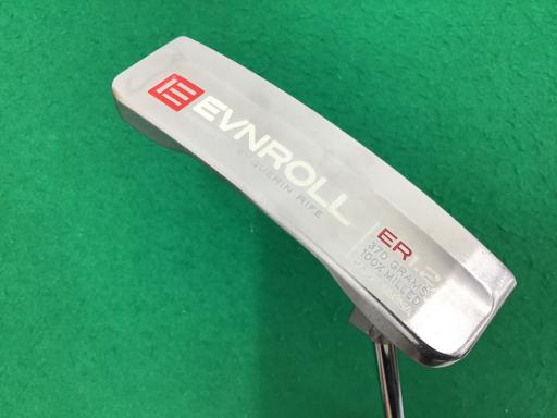 【中古】 EVNROLL EVNROLL ER1.2 34インチ(ピストルグリップ赤) パター PT スチール (フレックスその他) メンズ 男性用 右利き 右用 Cランク ゴルフクラブ