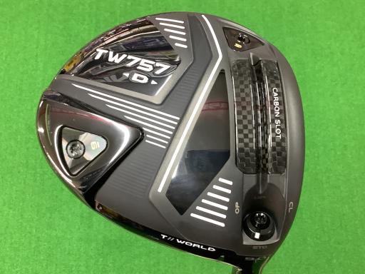 中古 Aランク （フレックスR） 本間ゴルフ TOUR　WORLD　TW757　D　　9° VIZARD　for　TW757(DR) R 男性用 右利き ドライバー DR