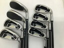 【中古】 パワービルト CITATION V1 8S アイアンセット IR オリジナルカーボン (フレックスSR) メンズ 男性用 右利き 右用 Dランク ゴル...