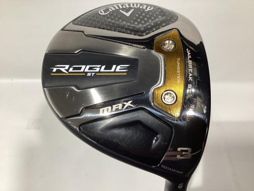 Rakuten - 【中古】 キャロウェイ ROGUE ST MAX 3W フェアウェイウッド FW VENTUS 5 for CW(ROGUE ST FW) (フレックスS) メンズ 男性用 右利き 右用 Cランク ゴルフクラブ