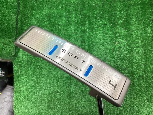 【中古】 クリーブランド Cleveland HUNTINGTON BEACH SOFT 4 34インチ パター PT スチール (フレックスその他) メンズ 男性用 右利き 右用 Bランク ゴルフクラブ