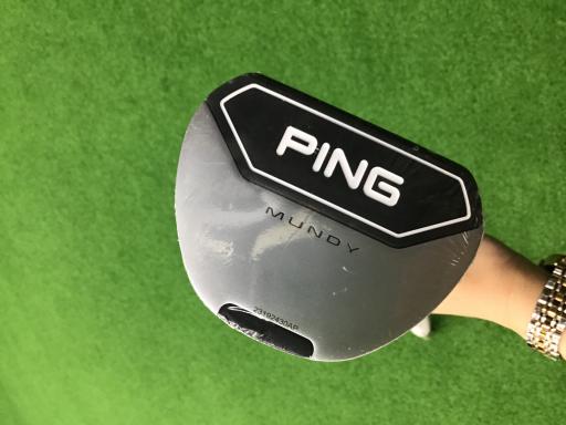 【中古】 ピン PING MUNDY(2023) 34インチ パター PT スチール (フレックスその他) メンズ 男性用 右利き 右用 Nランク ゴルフクラブ