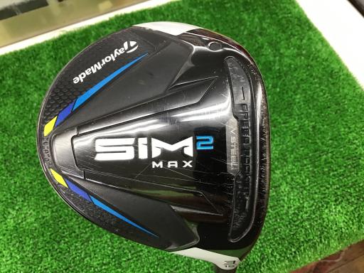 中古 Cランク （フレックスS） テーラーメイド SIM2　MAX　3W TENSEI　BLUE　TM50(SIM2　FW) S 男性用 右利き フェアウェイウッド FW