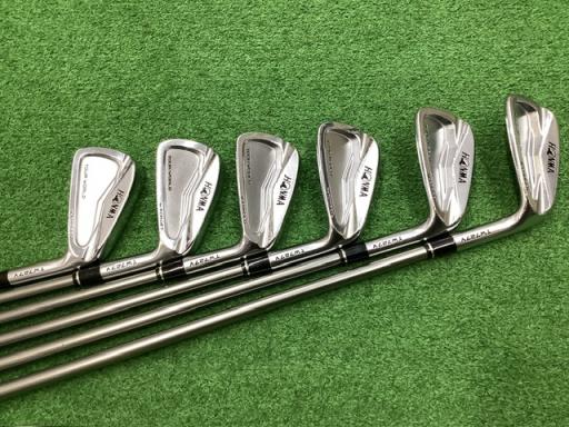 【中古】 本間ゴルフ TOUR WORLD TW727V FORGED 6S アイアンセット IR VIZARD IB95 (フレックスS) メンズ 男性用 右利き 右用 Cランク ゴルフクラブ