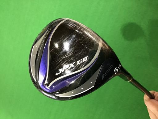 【中古】 ミズノ JPX EIII 5W フェアウェイウッド FW JPX EIII-F (フレックスSR) メンズ 男性用 右利き 右用 Cランク ゴルフクラブ