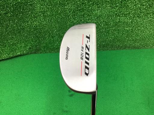 【中古】 ミズノ T-ZOID RV106 34インチ パター PT スチール (フレックスその他) メンズ 男性用 右利き 右用 Cランク ゴルフクラブ