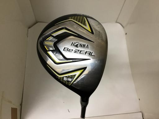 【中古】 本間ゴルフ Be ZEAL 525 5W フェアウェイウッド FW VIZARD for Be ZEAL(フェアウェイ) (フレックスS) メンズ 男性用 右利き 右用 Cランク ゴルフクラブ