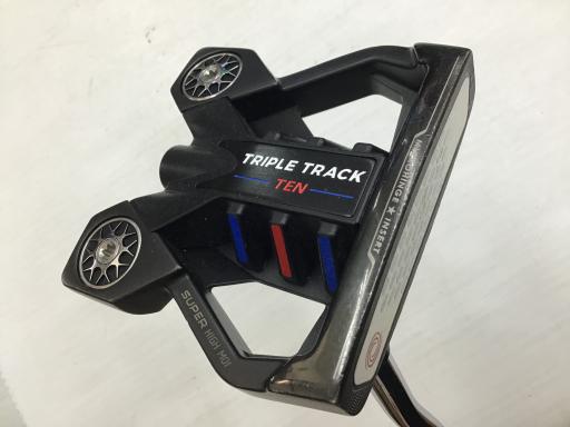 【中古】 オデッセイ TRIPLE TRACK TEN 31インチ レディース パター PT STROKE LAB BLACK (フレックスその他) レディース...