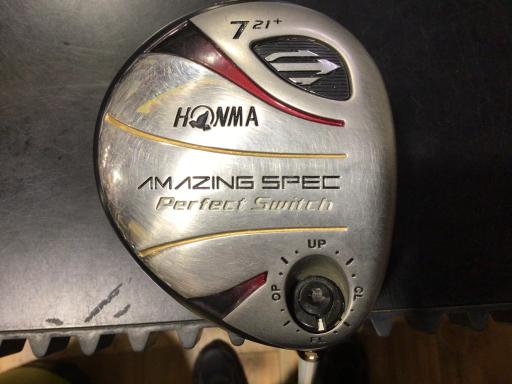 【中古】 本間ゴルフ Perfect Switch 7W フェアウェイウッド FW 3S ARMRQ6 Perfect Switch (フレックス..